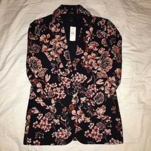 Ann Taylor Floral Blazer